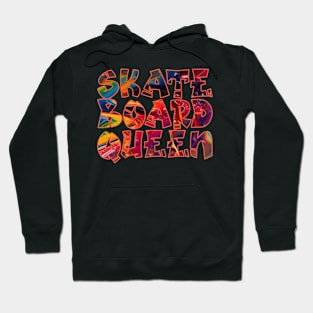 Skateboard Queen Hoodie